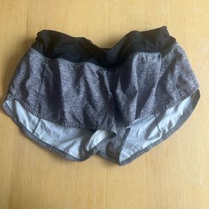 Gray Lululemon shorts